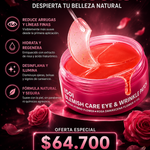 EyeSmooth™️ – Parches para Arrugas del Contorno de Ojos con Cuidado Intensivo, Hidratan, Reafirman y Suavizan Líneas de Expresión