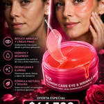 EyeSmooth™️ – Parches para Arrugas del Contorno de Ojos con Cuidado Intensivo, Hidratan, Reafirman y Suavizan Líneas de Expresión