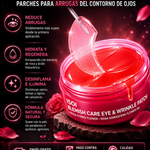 EyeSmooth™️ – Parches para Arrugas del Contorno de Ojos con Cuidado Intensivo, Hidratan, Reafirman y Suavizan Líneas de Expresión